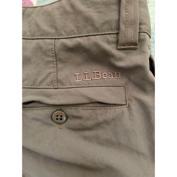 LL BEAN Men's 510369 Green Reinforced Hunting Nylon Pants Size 34 x 31 Outdoors - Picture 6 of 15